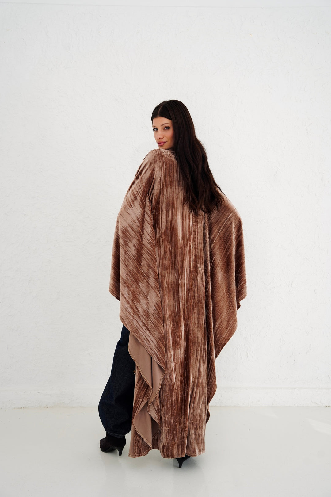 The Golden Button Velvet Blouse - PRE ORDER