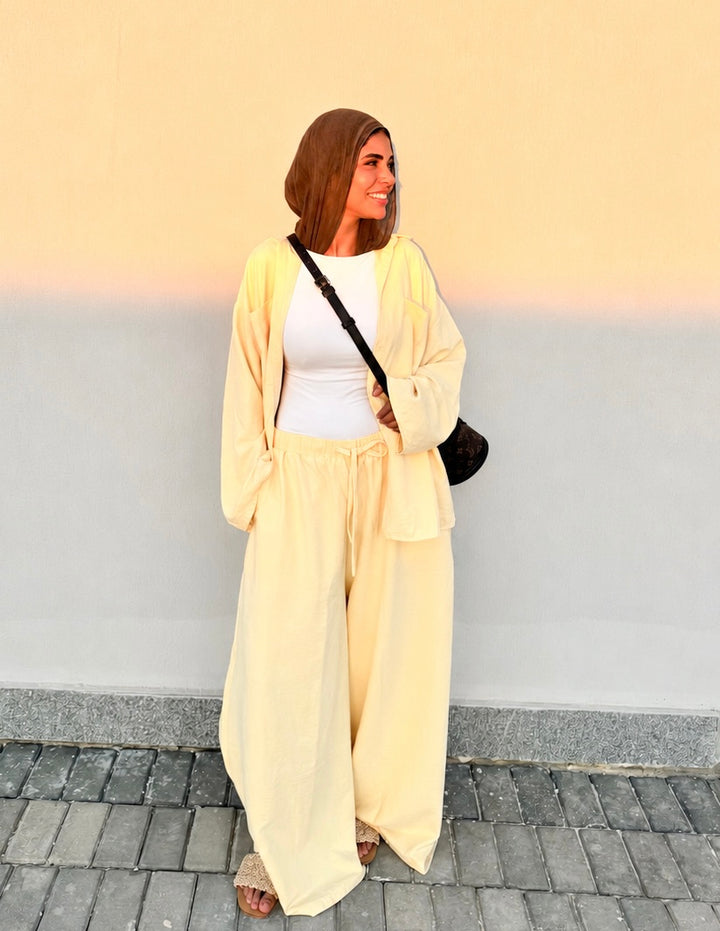 The Soild Flow Set - Butter Yellow