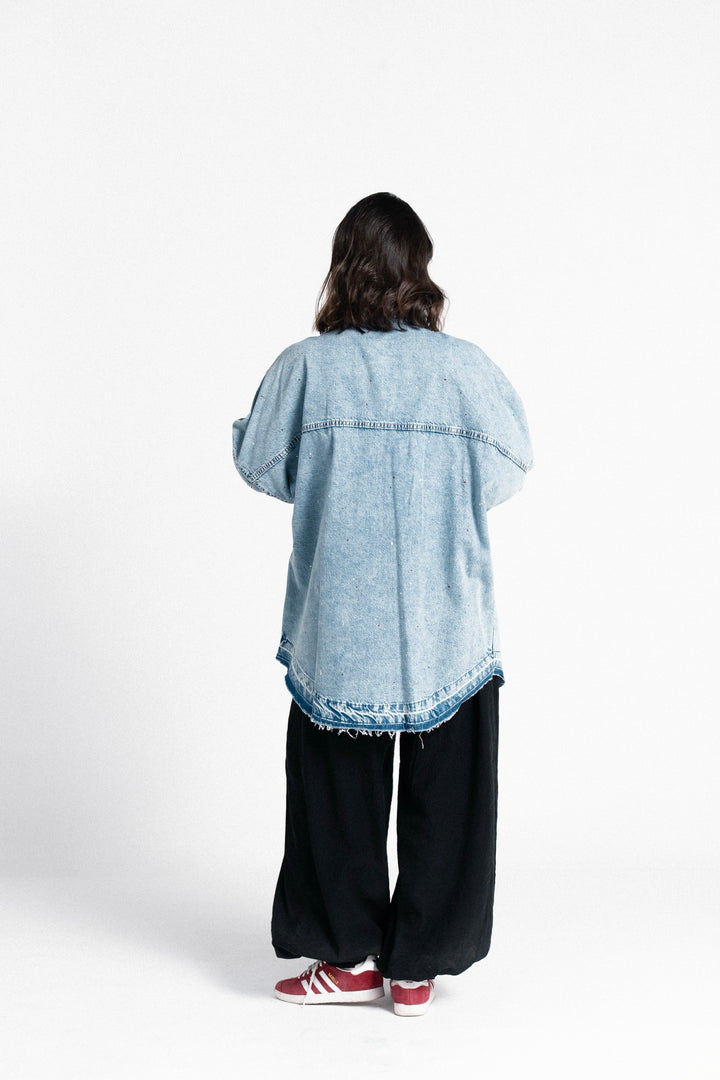 Splash It Up Denim Shirt
