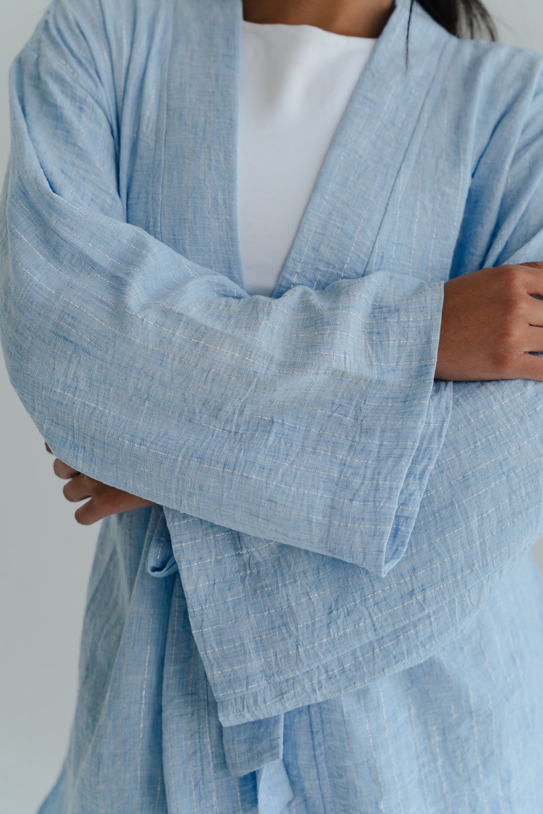 The Linen Wrap top