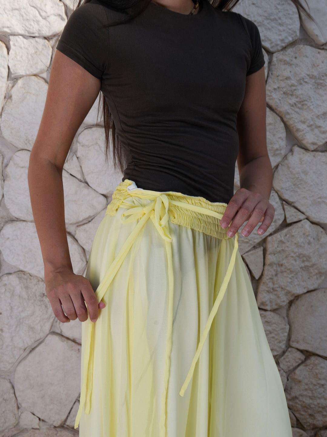 Soft Air Pants (fully lined) - Yellow