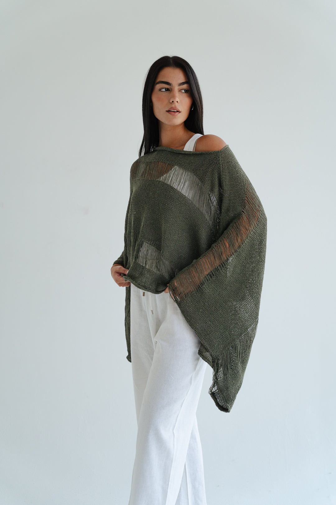 Handwoven Knit Top