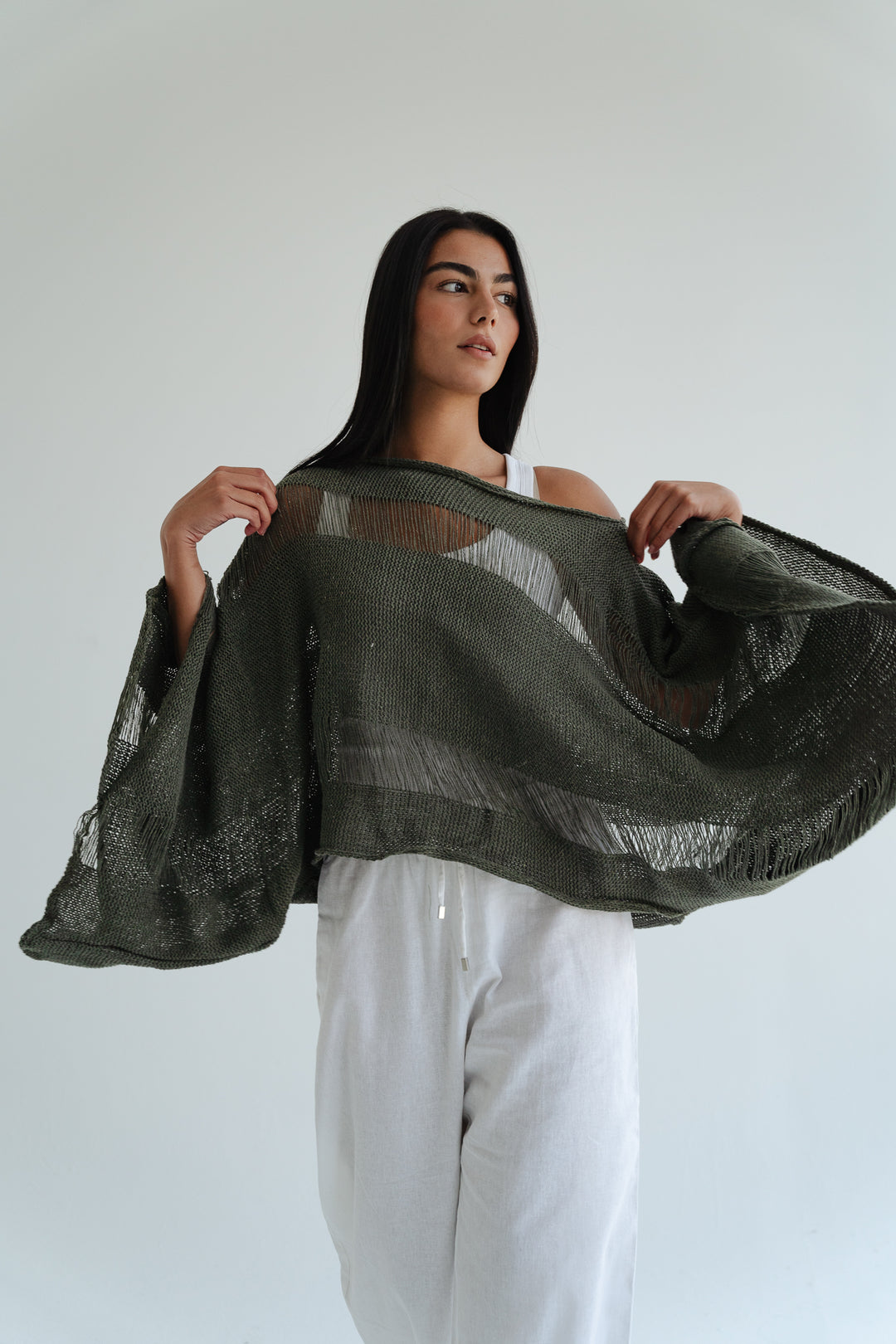 Handwoven Knit Top