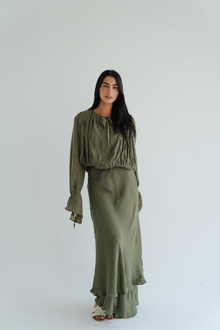 The Gather Maxi dress