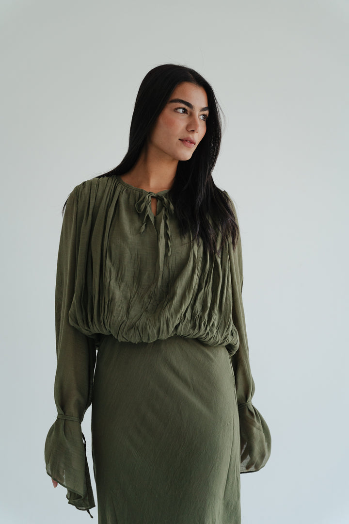 The Gather Maxi dress