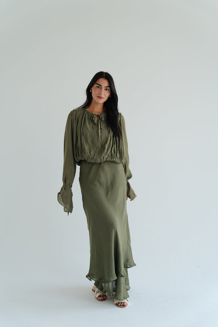 The Gather Maxi dress