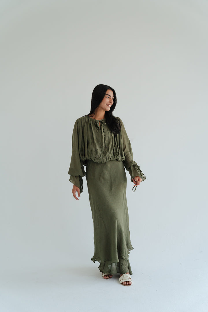 The Gather Maxi dress