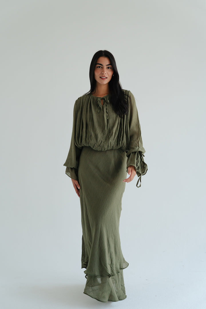 The Gather Maxi dress