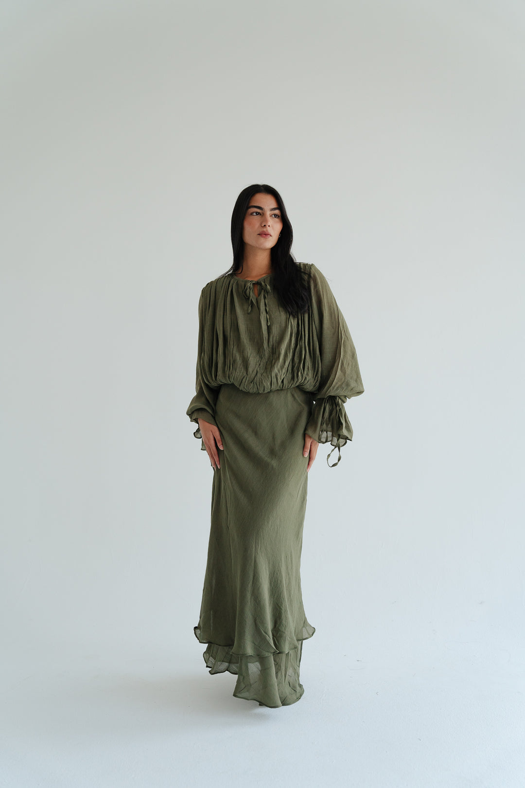 The Gather Maxi dress