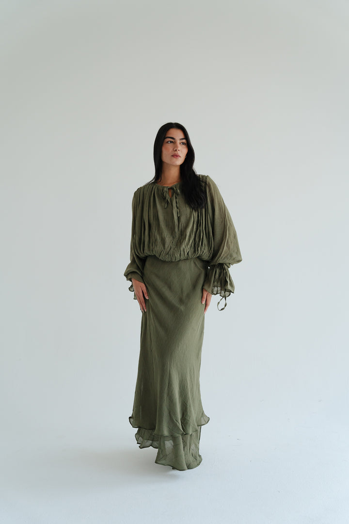 The Gather Maxi dress