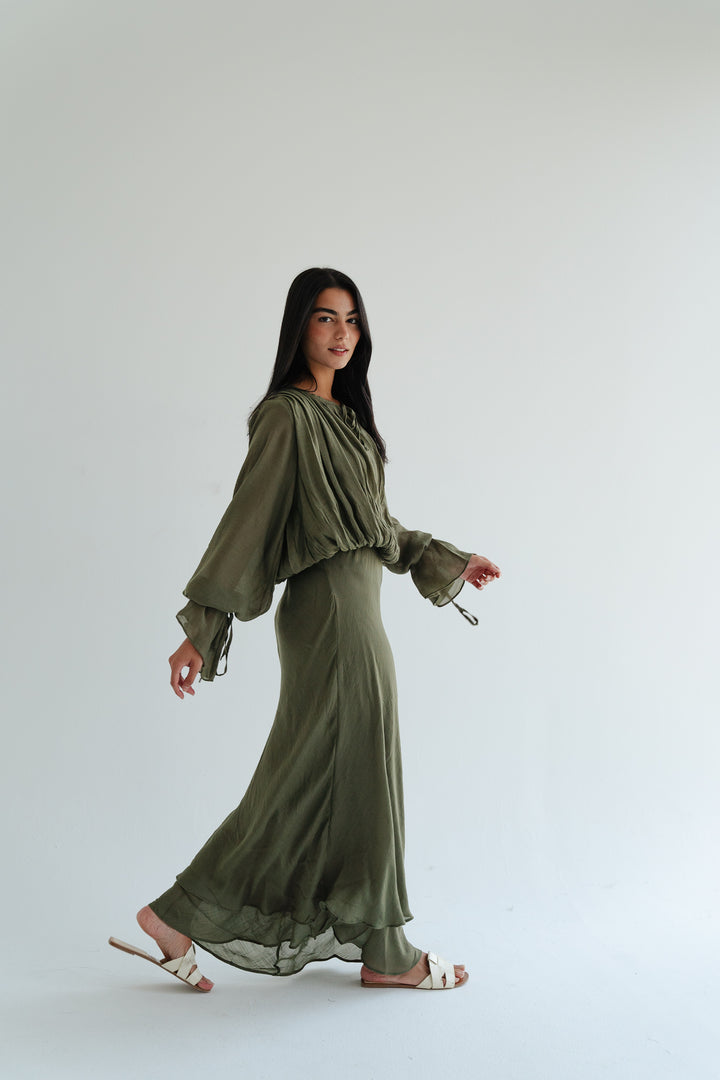 The Gather Maxi dress