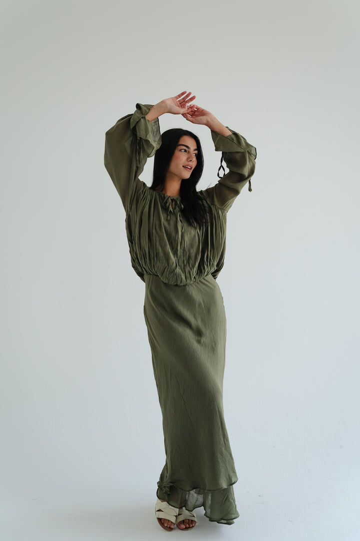 The Gather Maxi dress