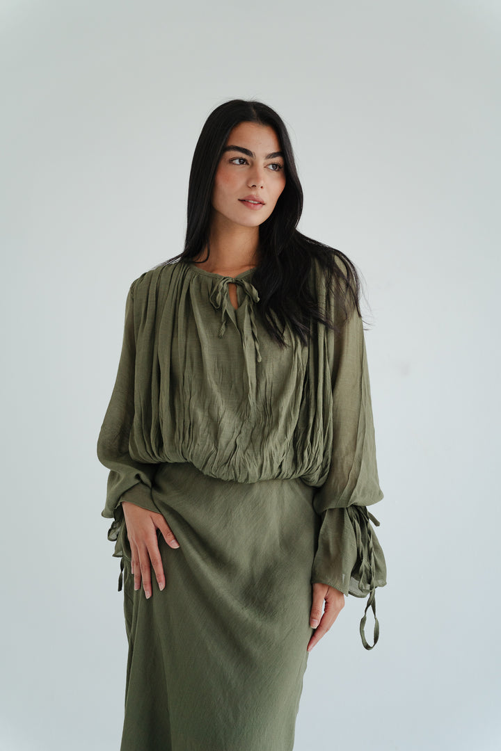 The Gather Maxi dress
