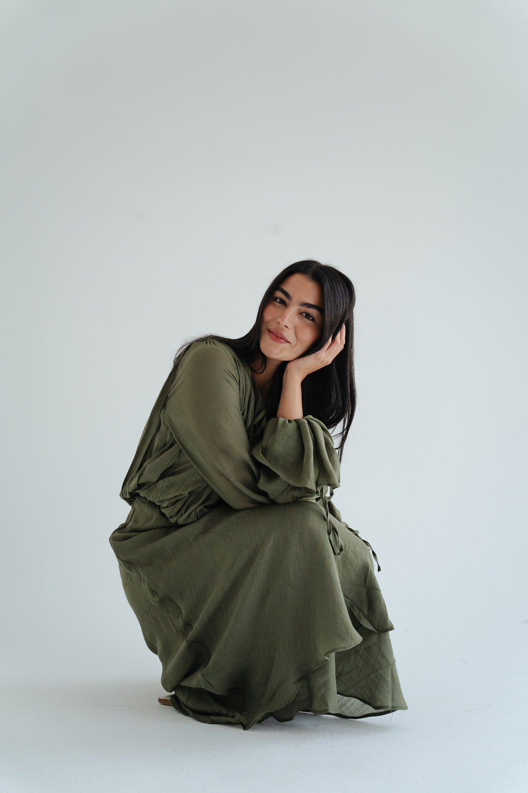 The Gather Maxi dress