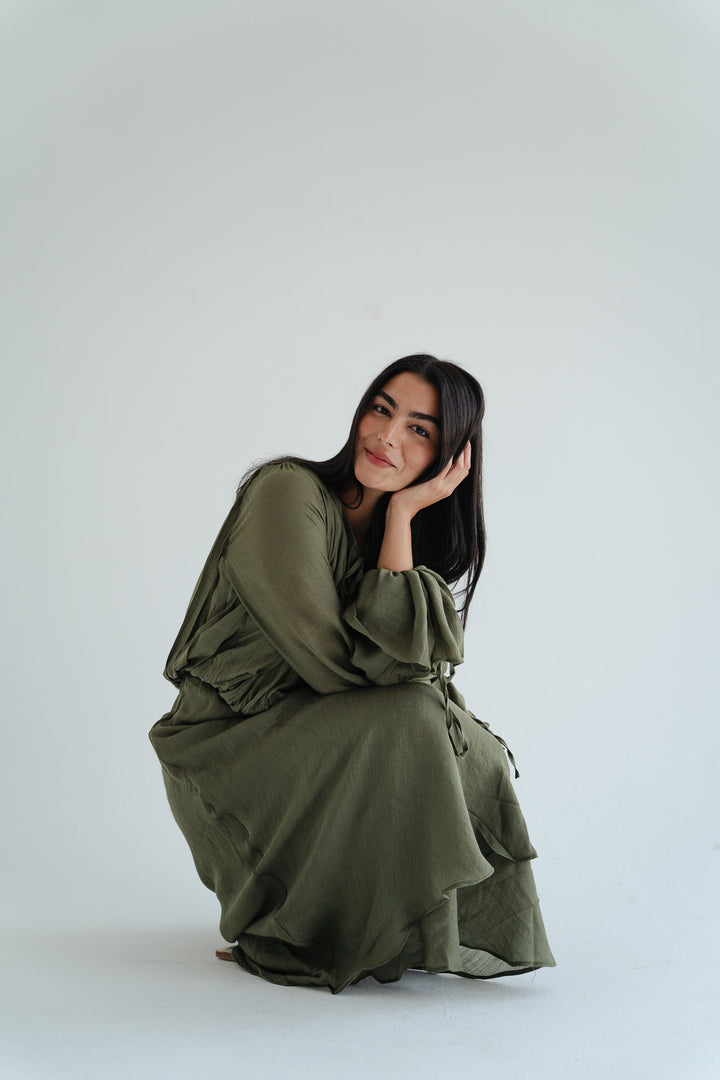 The Gather Maxi dress