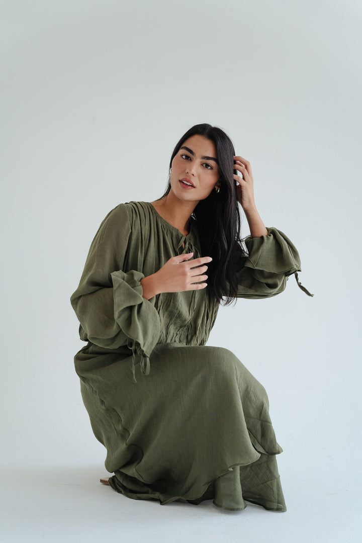 The Gather Maxi dress