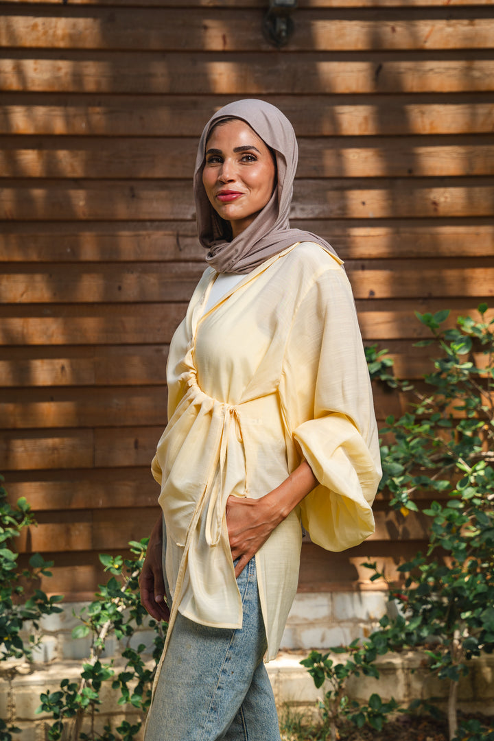 The Wrap Button Shirt
