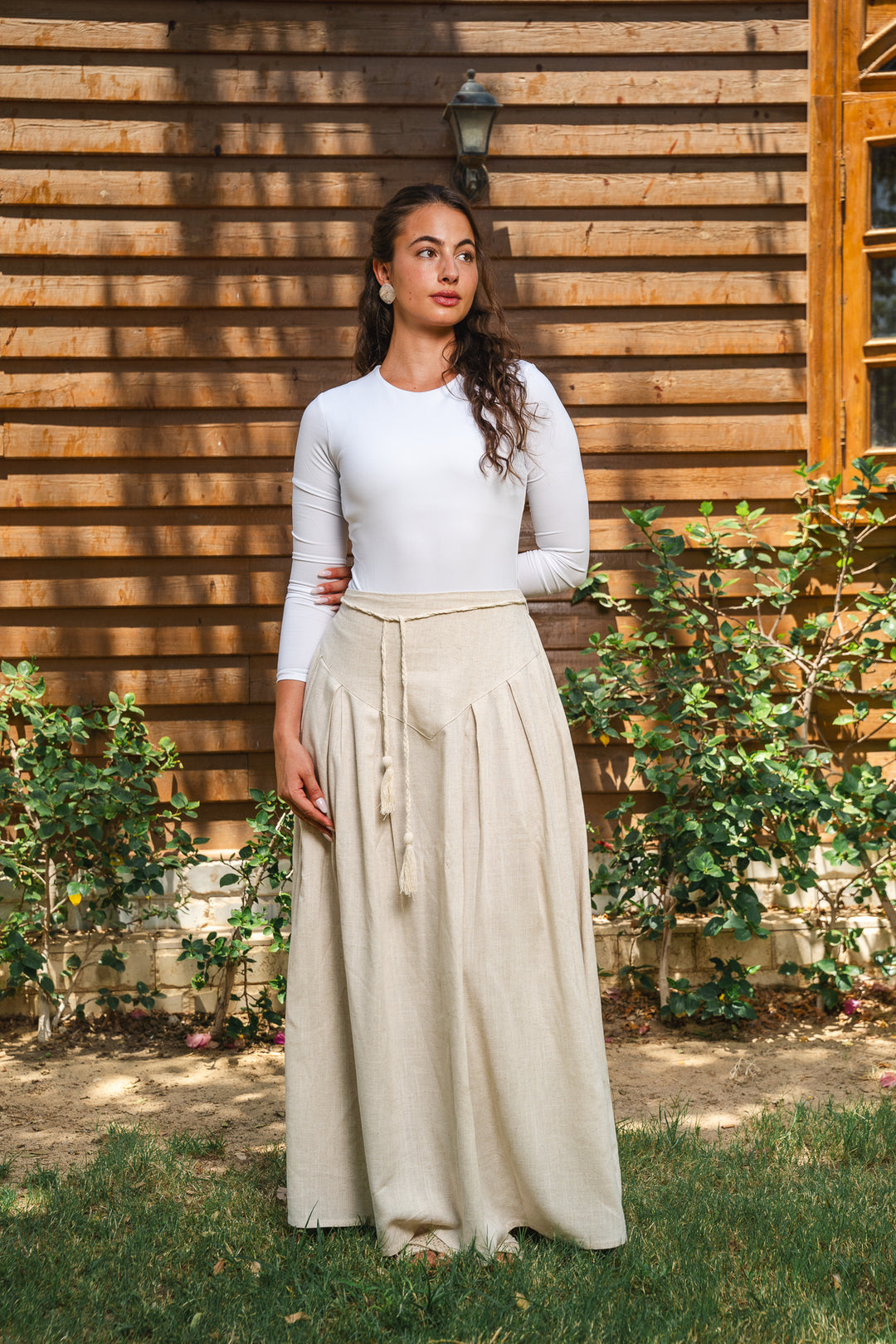 The Braided Waist Skirt