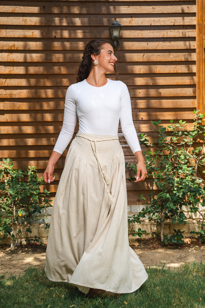 The Braided Waist Skirt