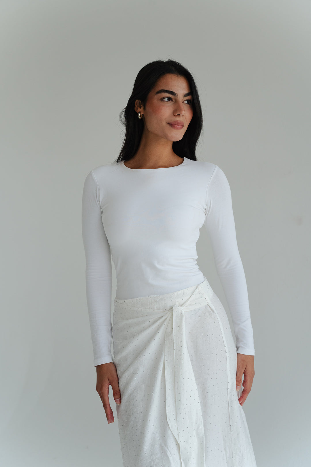 Tie-Waist Sparkle Skirt