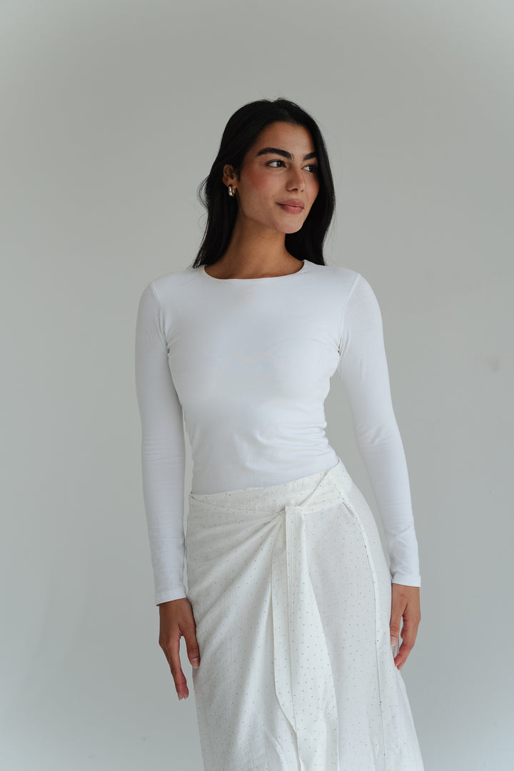 Tie-Waist Sparkle Skirt