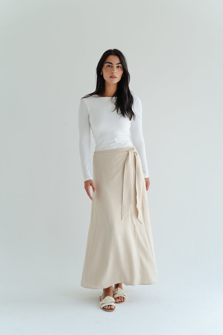 Tie-Waist Sparkle Skirt