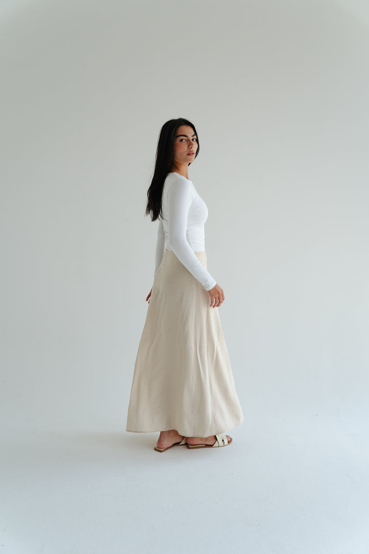 Tie-Waist Sparkle Skirt