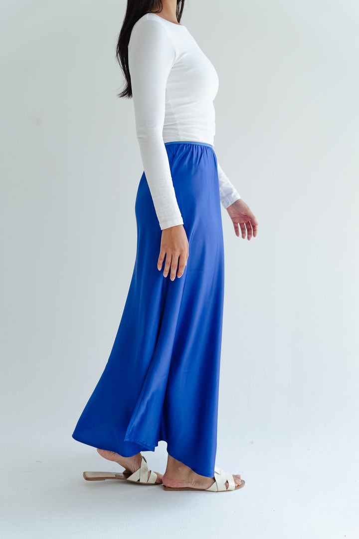 Satin Maxi Skirt
