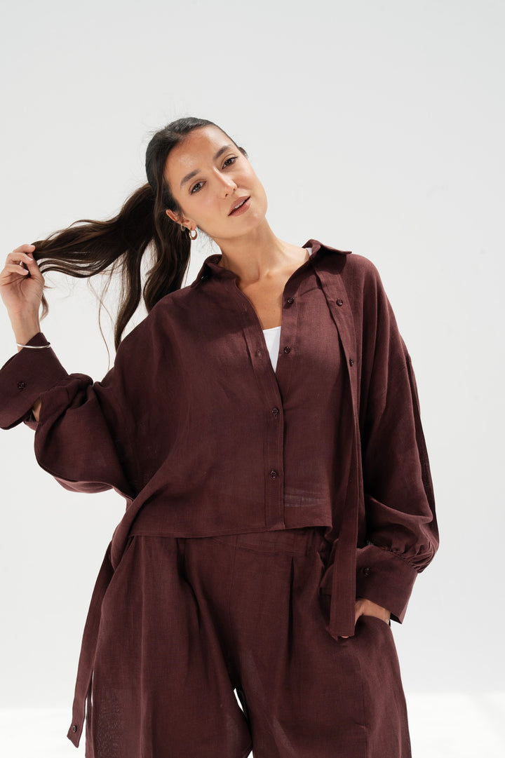Linen butttoned Shirt