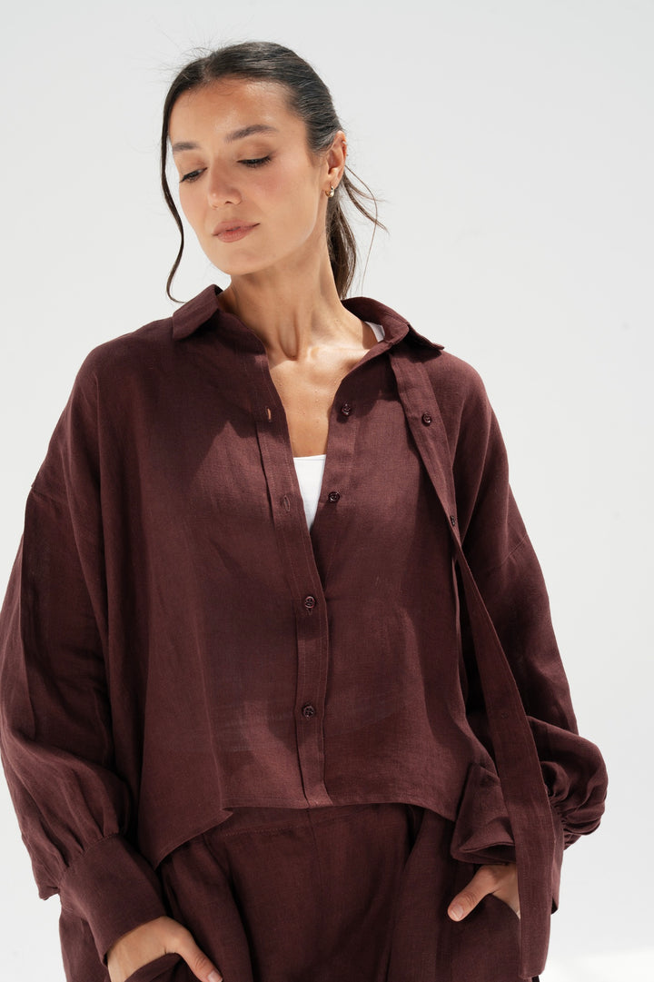 Linen butttoned Shirt