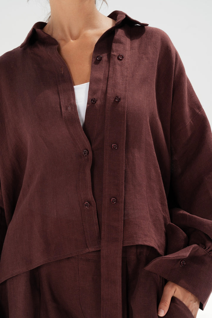 Linen butttoned Shirt