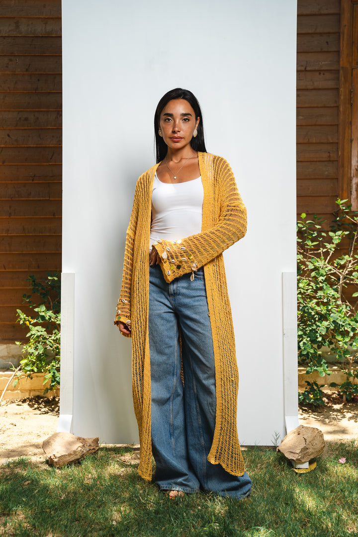 The Shell Trim Kimono