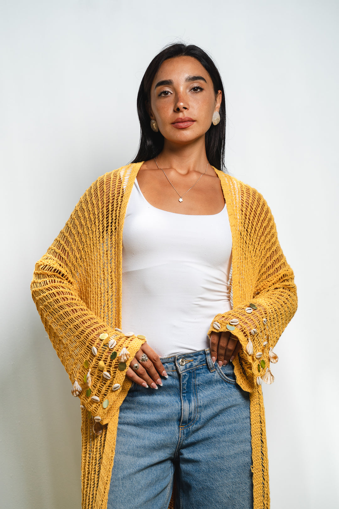 The Shell Trim Kimono