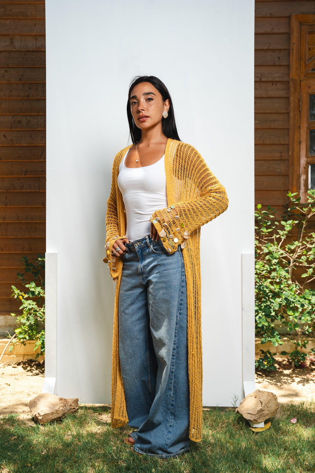 The Shell Trim Kimono