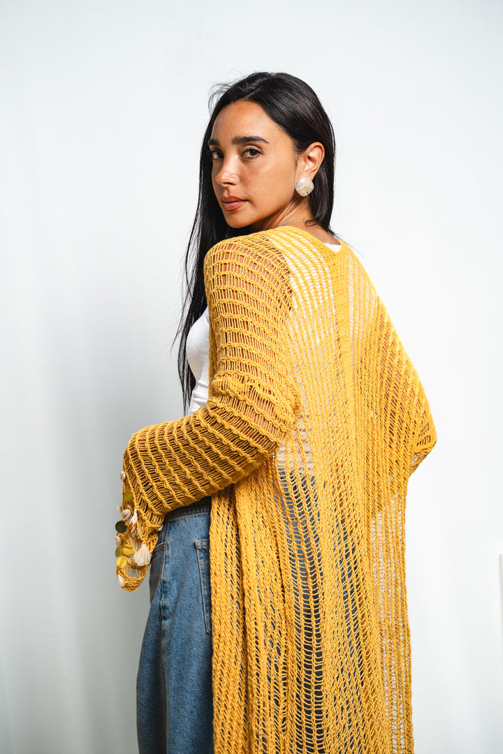 The Shell Trim Kimono