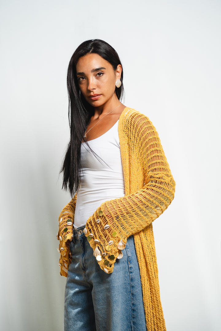 The Shell Trim Kimono