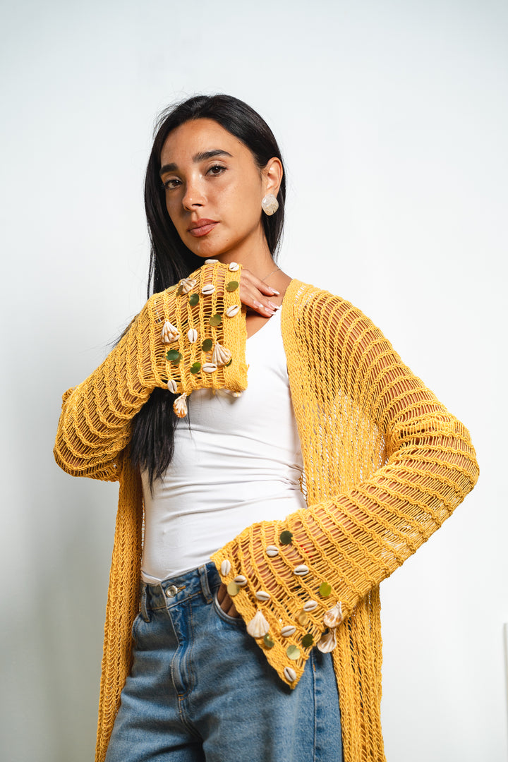 The Shell Trim Kimono