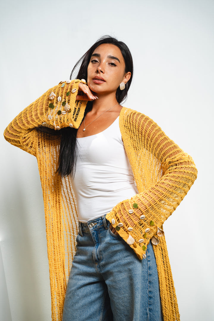The Shell Trim Kimono