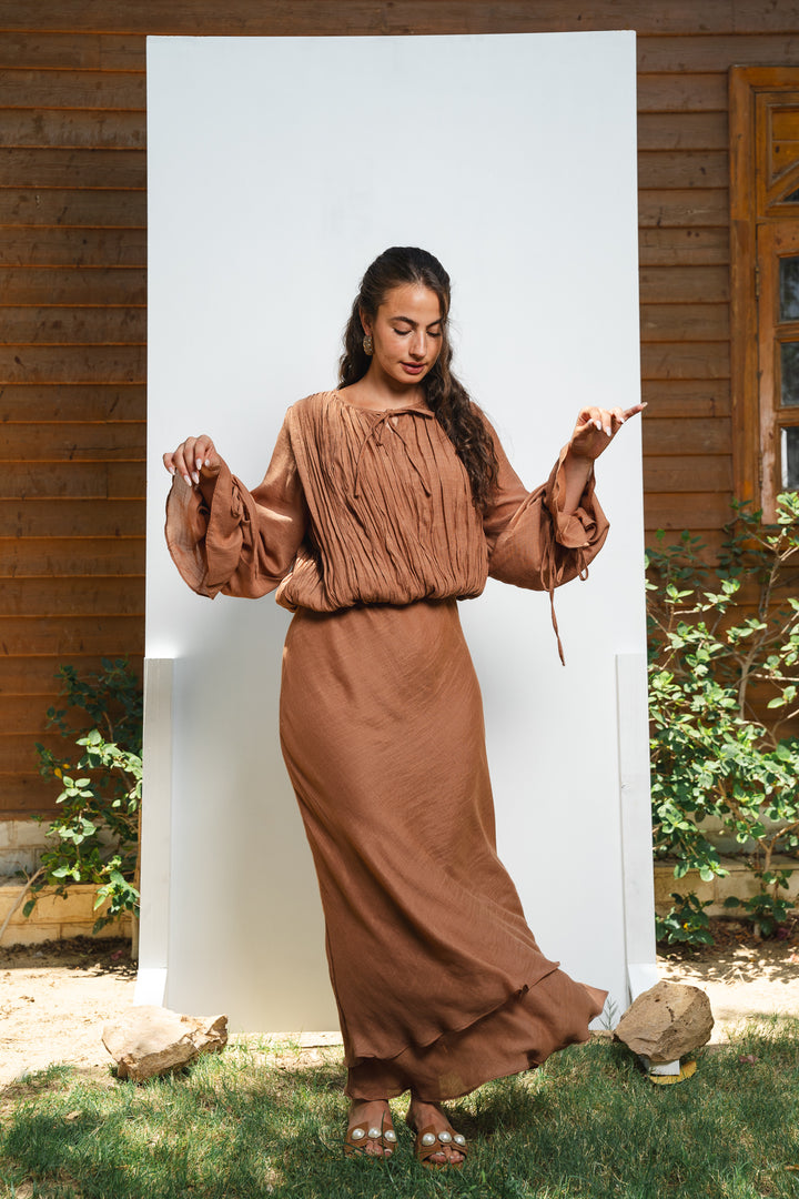 The Gather Maxi dress