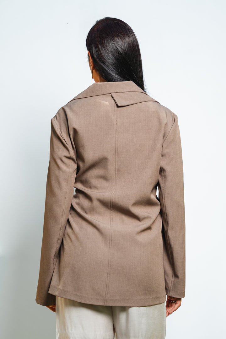 Double Collar Blazer