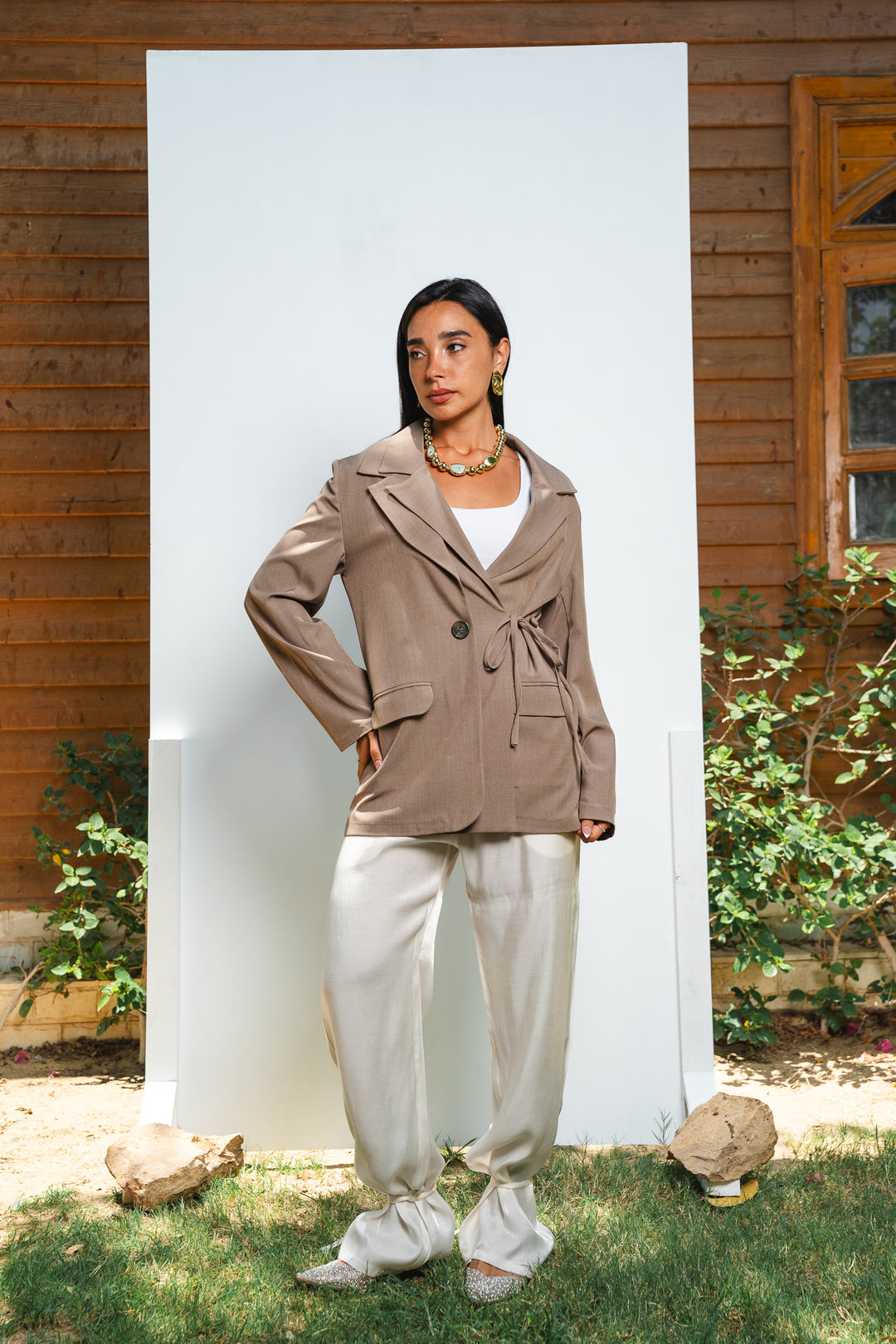 Double Collar Blazer