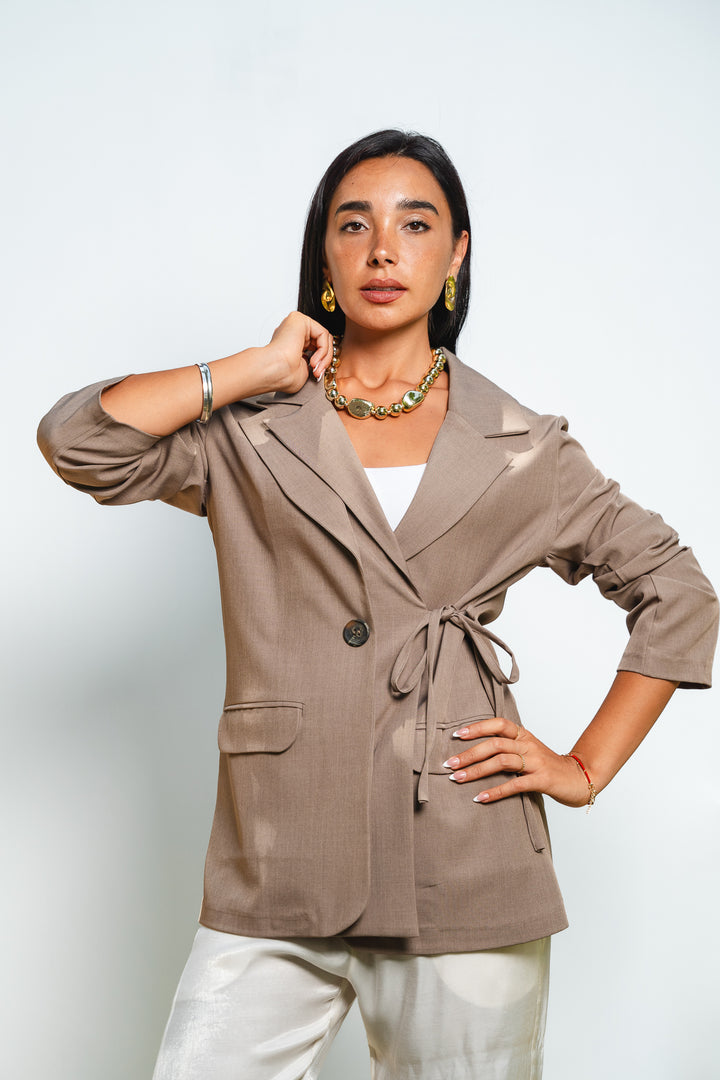 Double Collar Blazer