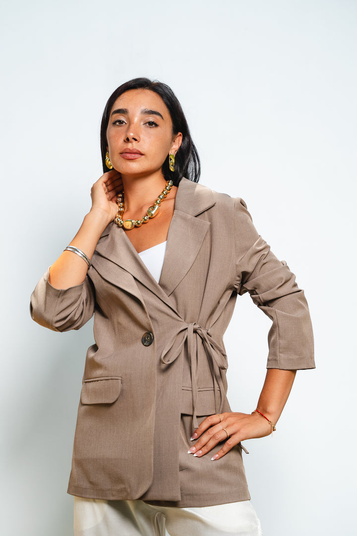 Double Collar Blazer