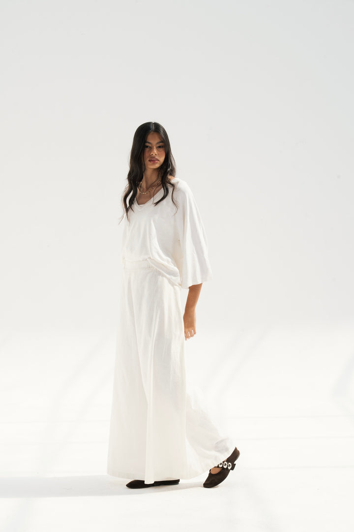Wide Leg Linen Pants