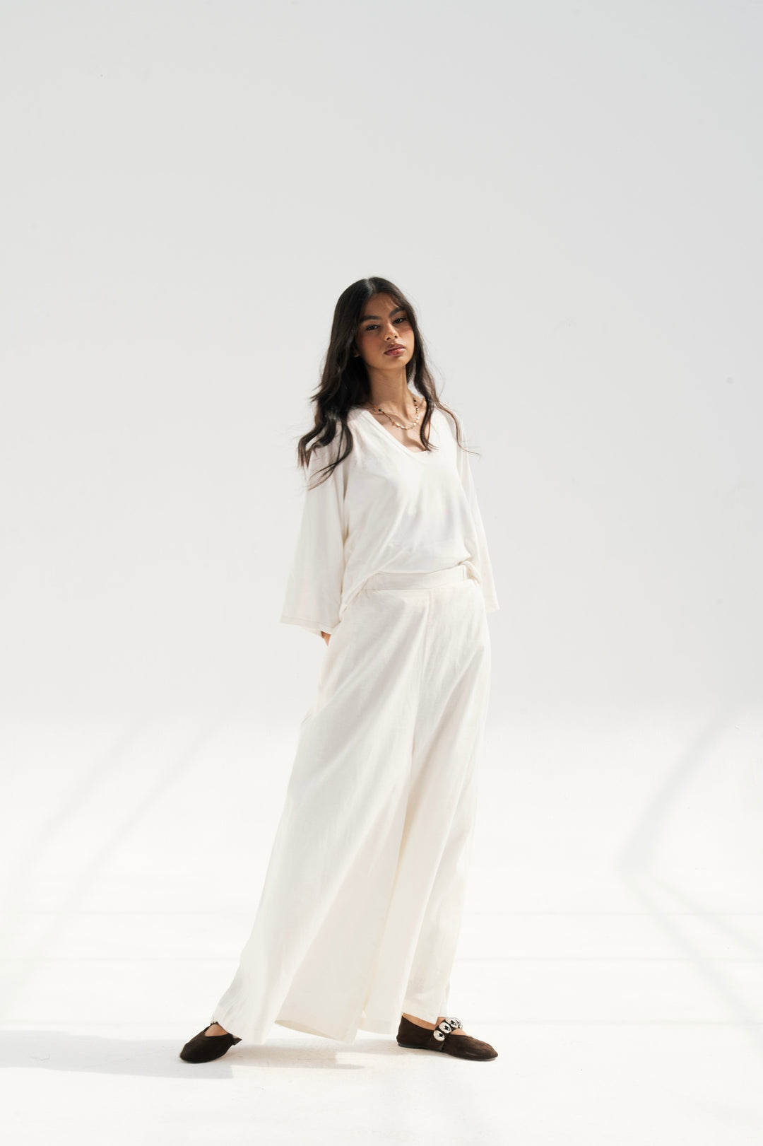 Wide Leg Linen Pants