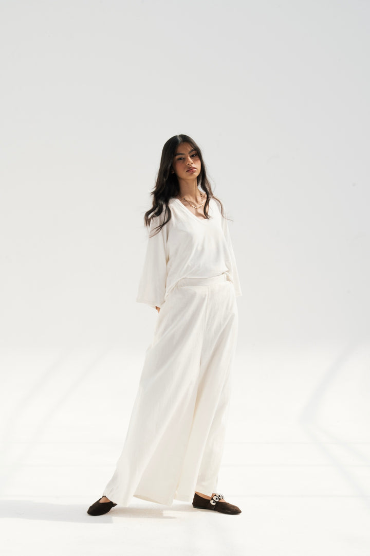 Wide Leg Linen Pants