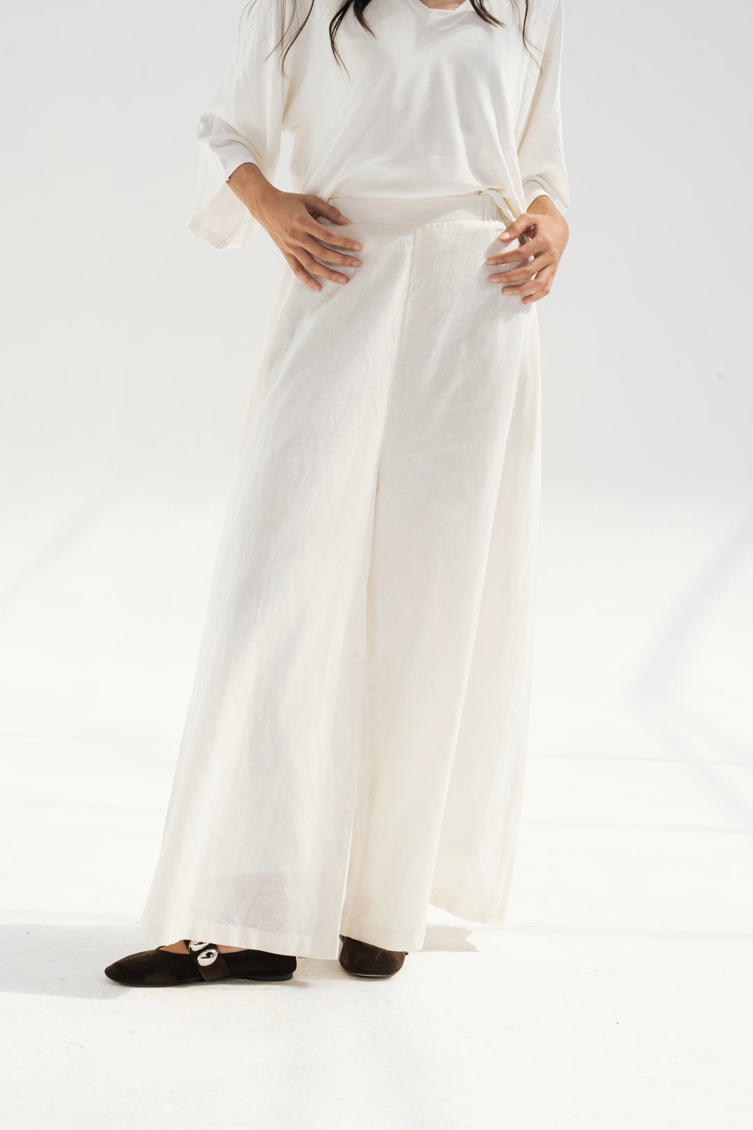 Wide Leg Linen Pants