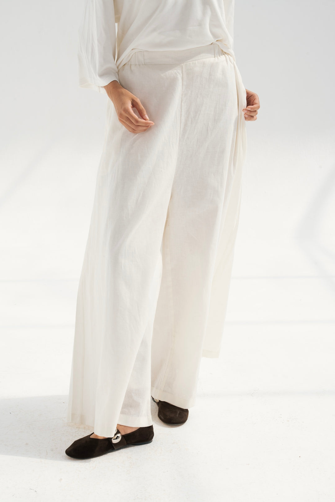 Wide Leg Linen Pants