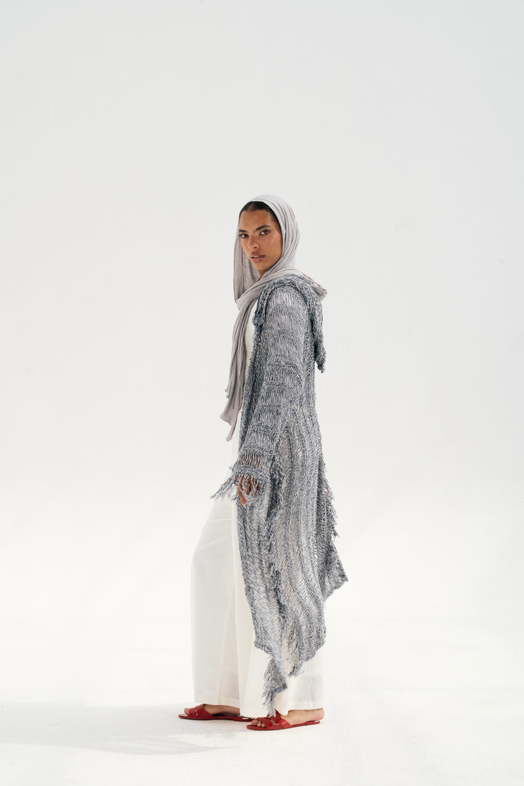Ocean Breeze Knit Cardigan - Blue
