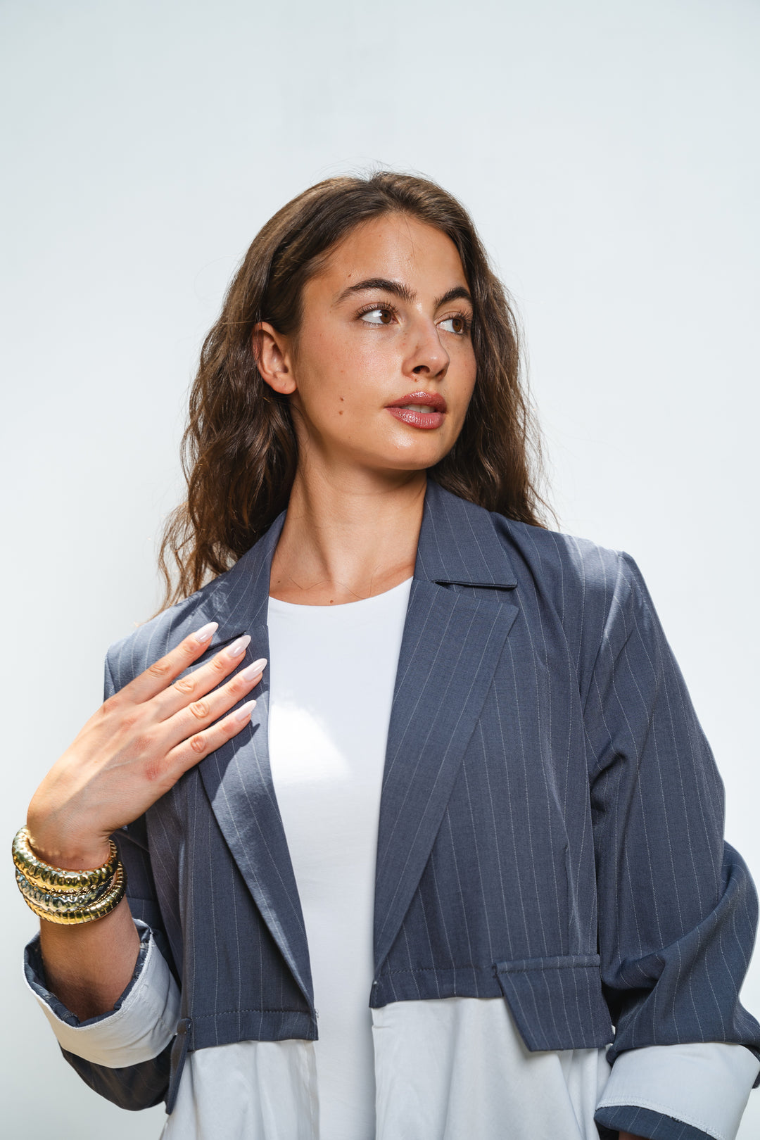 The Dual Fabric Blazer